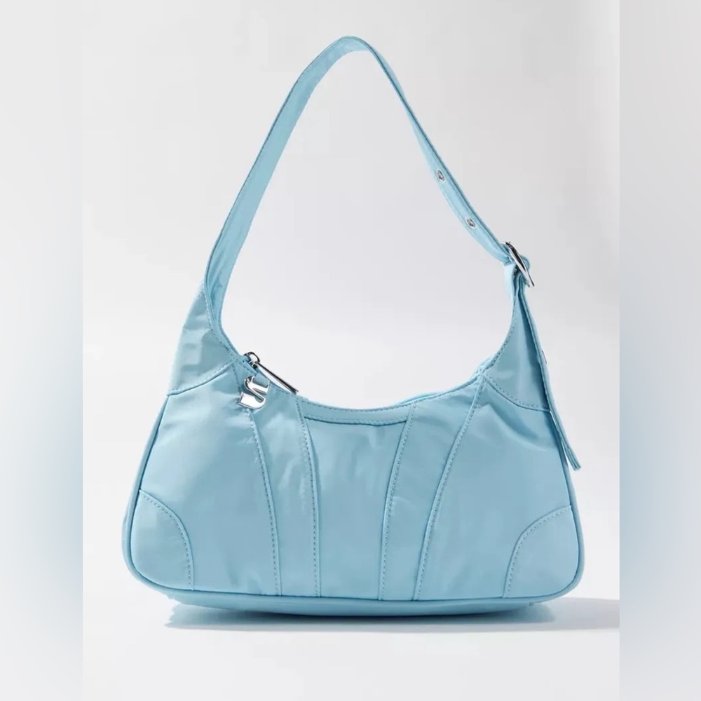 SILFEN Studio Thora Highway Shoulder Bag Danish Blue Ltd Ed Lining NWOT $99